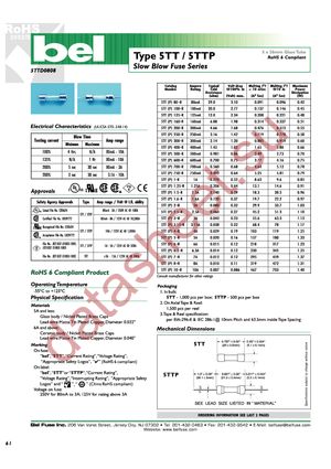 5TT 1.25-R datasheet  